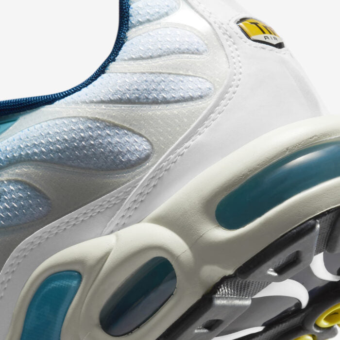 White and blue Nike Tn Air Max Plus Psychic Blue CZ1651-400 Men's
