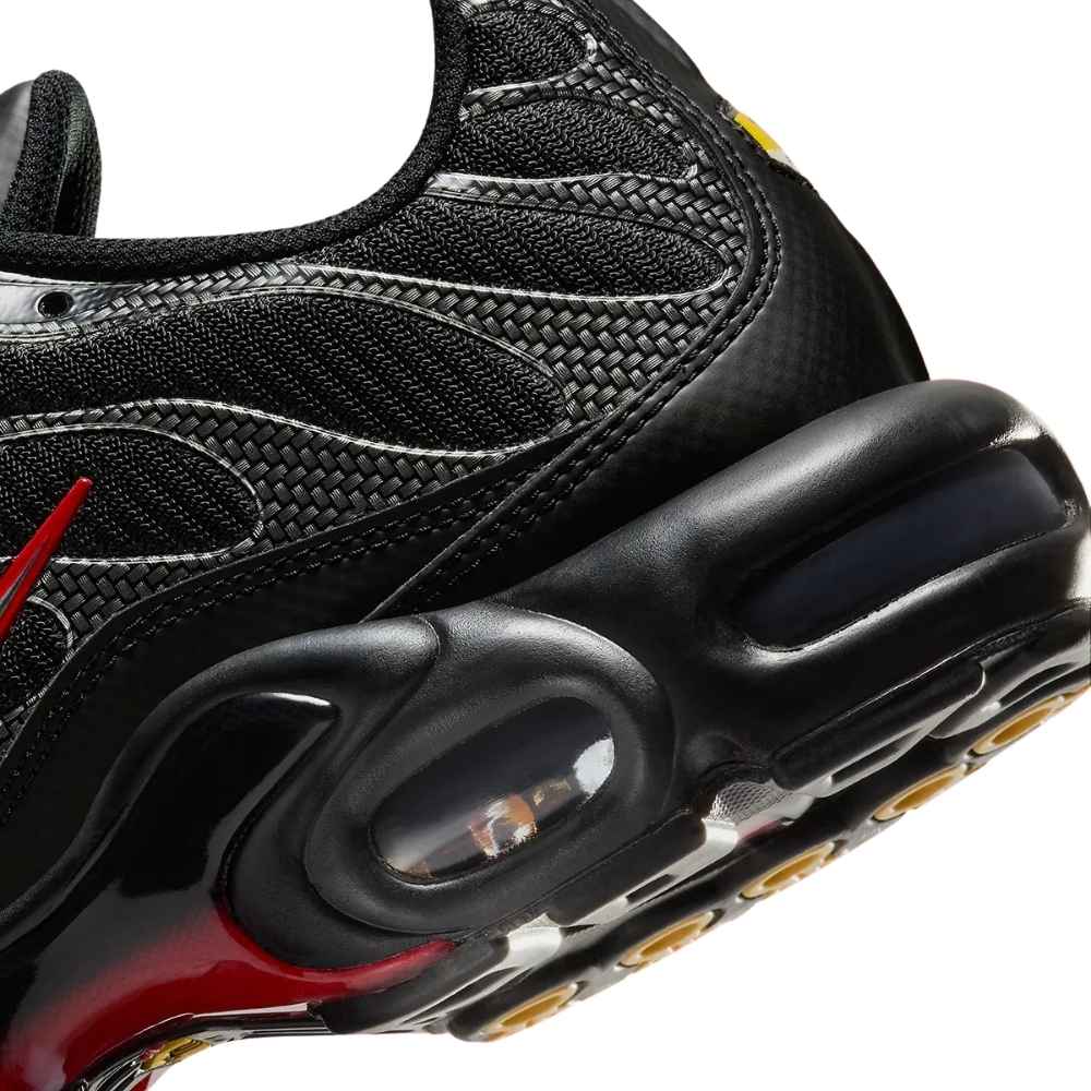 Red and Black Nike Tn-carbon-fiber-HF4293-001-air-max-plus-university-red