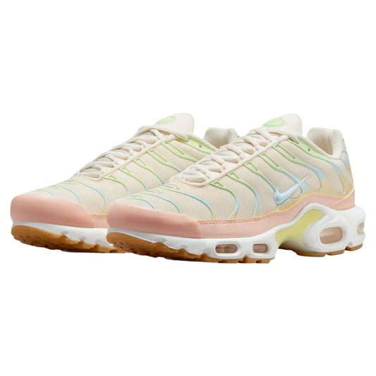 Pink and White Nike Tn Air Max Plus Pastel Pink / Crimson Tint DZ3671-800 Women's Sleektrainers