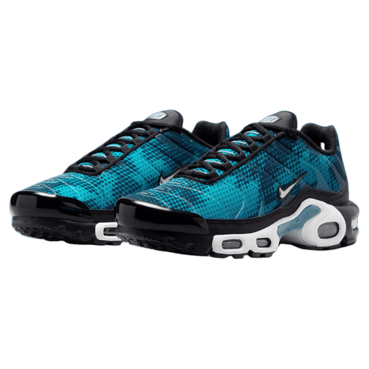 White and Blue Nike Tn Air Max Plus Dot Pattern HV6355-001 Sleektrainers