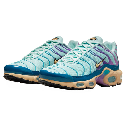 Blue and Purple Nike Tn Air Max Plus Jade Ice Sesame Women's DZ3671-300
