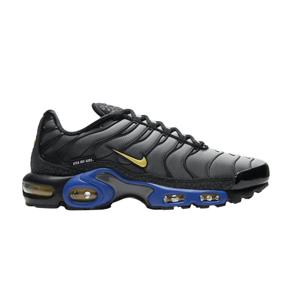 Black and Blue Nike TN Air Max Plus Kiss My Airs DJ4956-001 Sleektrainers