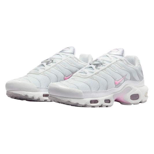 Pink and White Nike Tn Air Max Plus Summit Pink Rise Women's HF0107-100 Sleektrainers