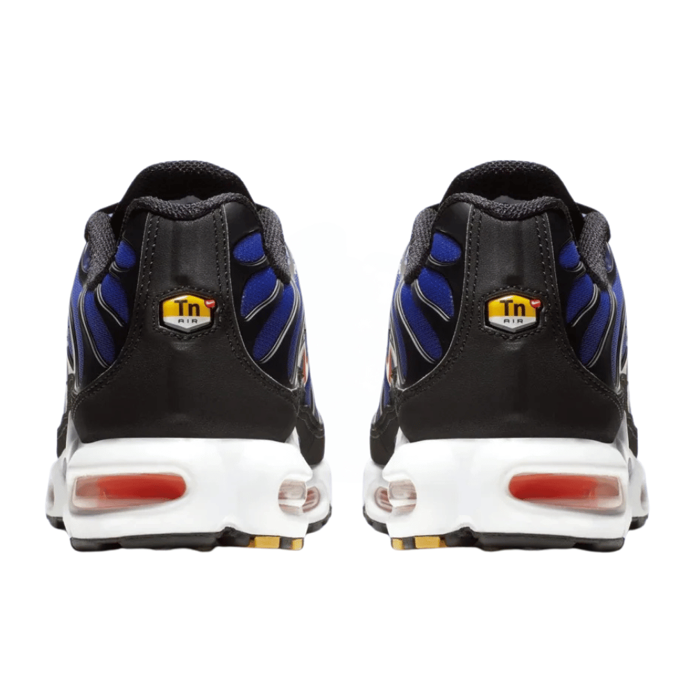 White and Black Nike Tn Purple Volt 2018 Air Max Plus OG Pack BQ4629-002