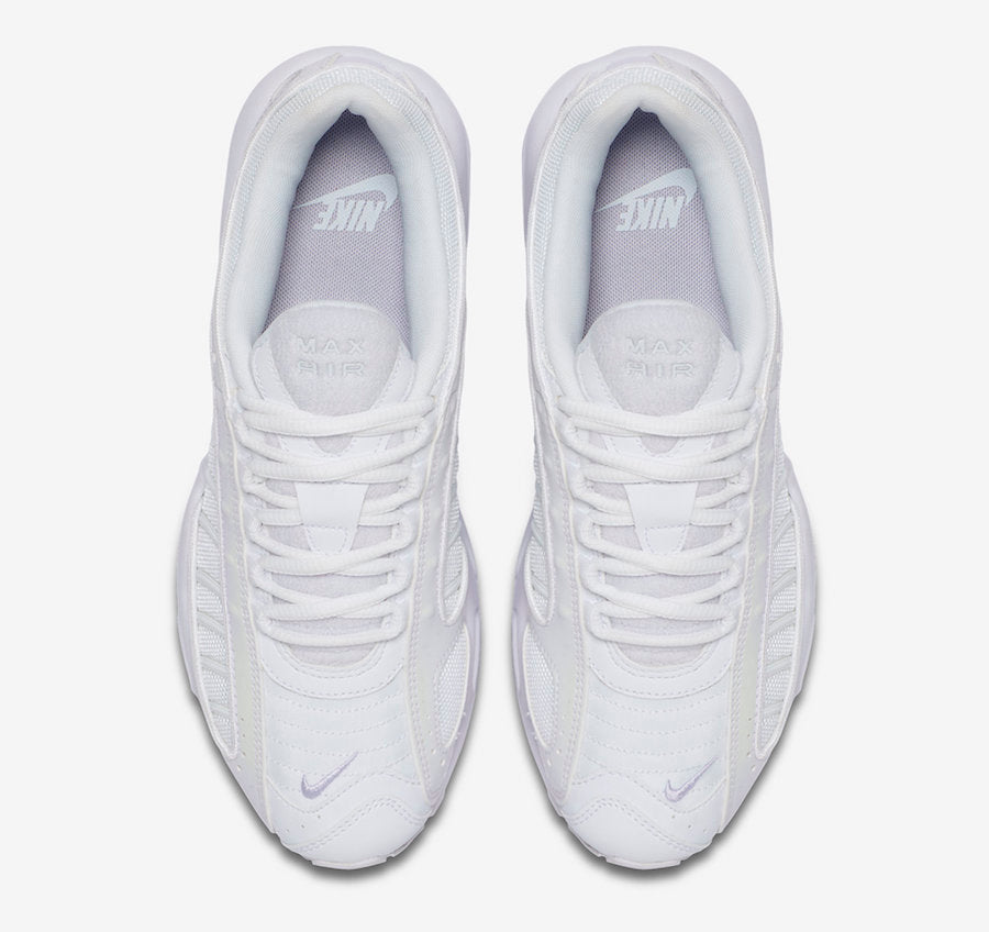 Purple and White Nike Air Max Tw4 White Barely Grape CU3453-100 Sleektrainers