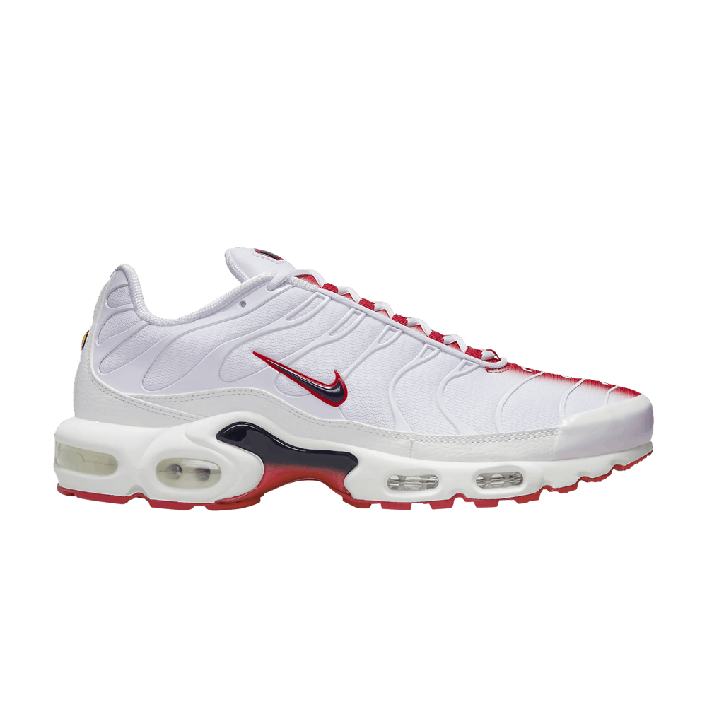 Nike TN Air Max Plus Bloodshot White University Red FN3410-100 Men's Sleektrainers