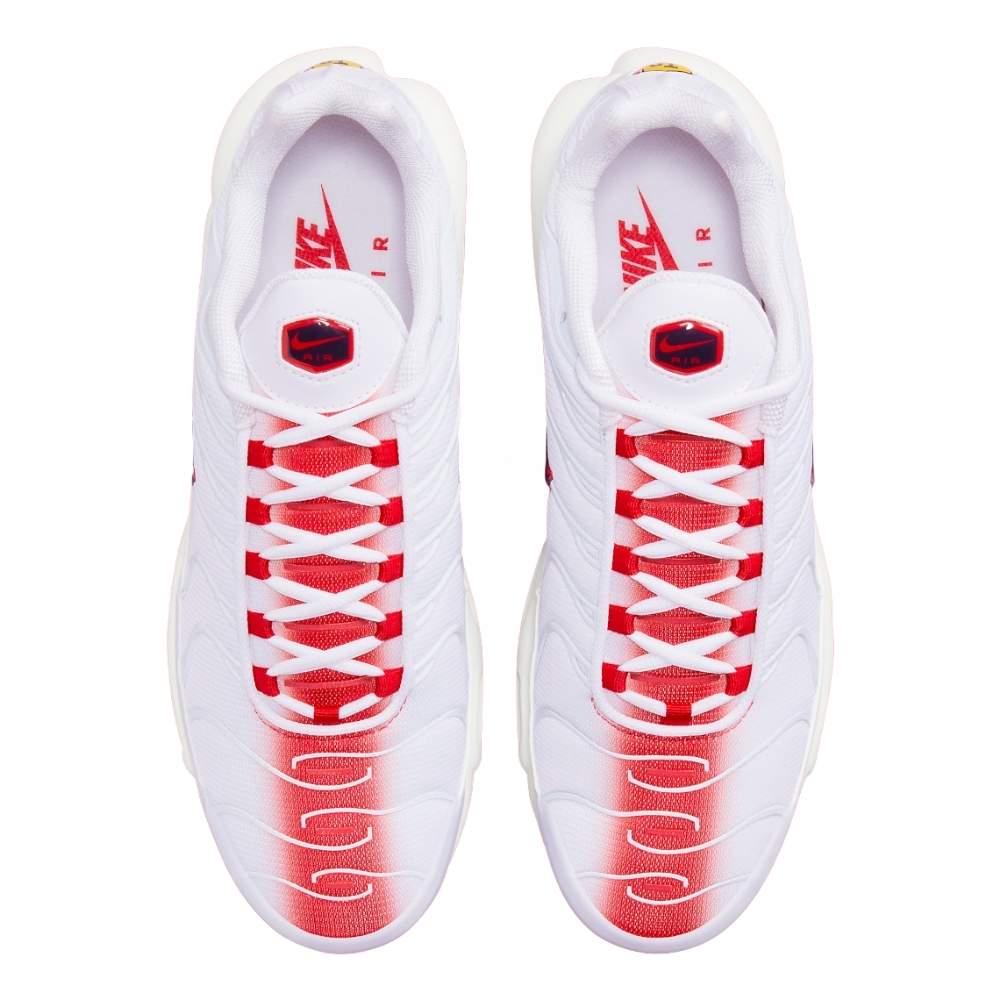 Nike TN Air Max Plus Bloodshot White University Red FN3410-100 Men's Sleektrainers