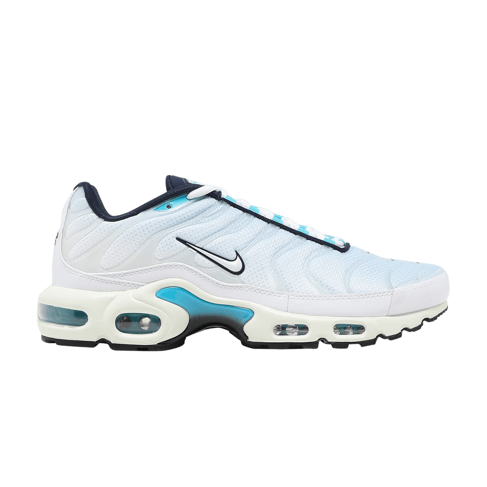 White and blue Nike Tn Air Max Plus Psychic Blue CZ1651-400 Men's