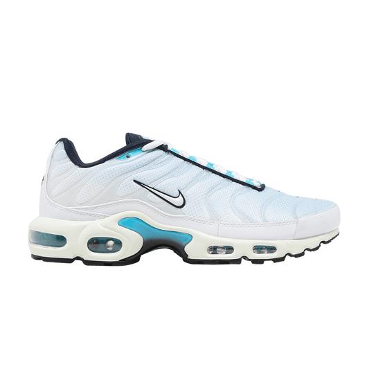 White and blue Nike Tn Air Max Plus Psychic Blue CZ1651-400 Men's