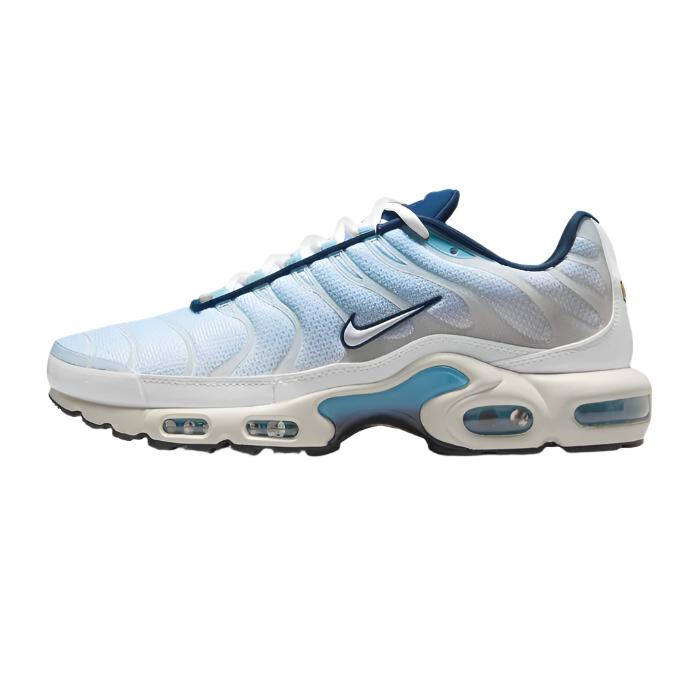 White and blue Nike Tn Air Max Plus Psychic Blue CZ1651-400 Men's