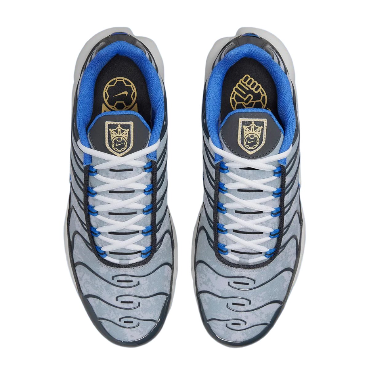 Blue and white Nike Tn Air Max Plus Social F.C. World Cup DQ3981-001 