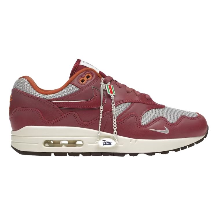 Nike Air Max 1 x Patta - Rush Maroon - Men's