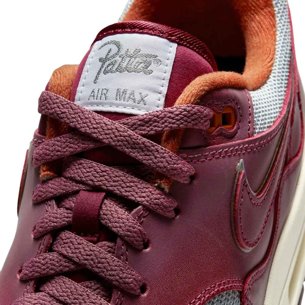Nike Air Max 1 x Patta - Rush Maroon - Men's