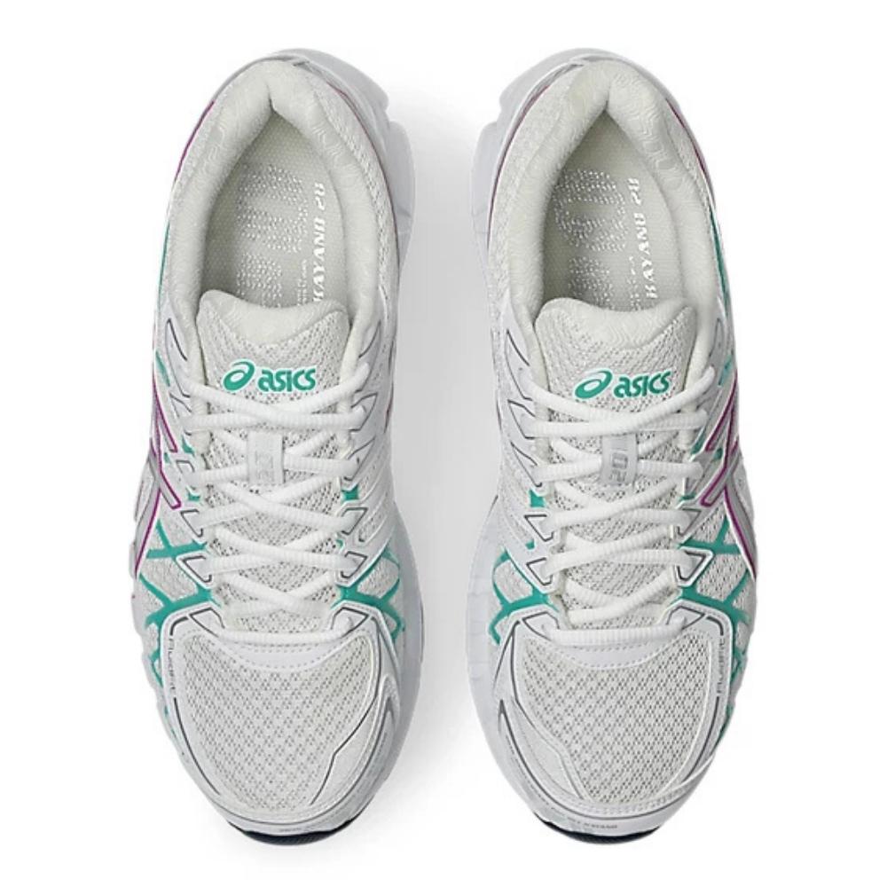 White Asics Gel-Kayano 20 Watermelon Aurora Green Men's 1203A388-105 Sleektrainers