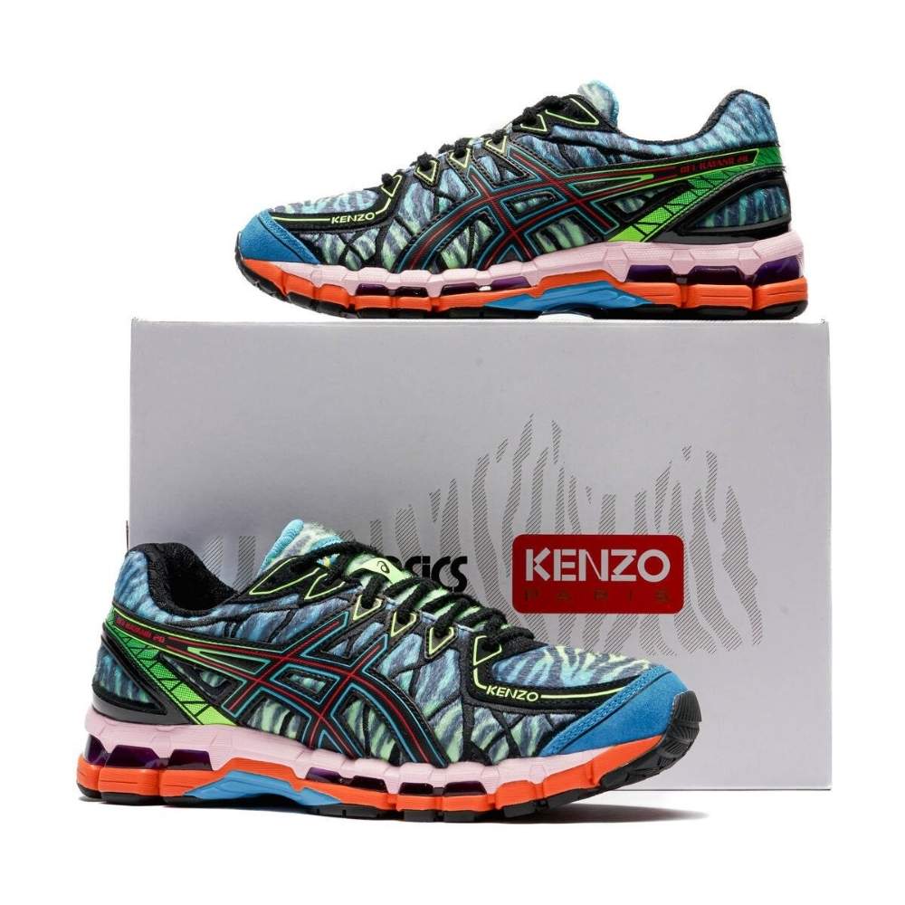 Asics Gel-Kayano 20 x Kenzo Paris Digital Aqua 1201B032-400 Sleektrainers
