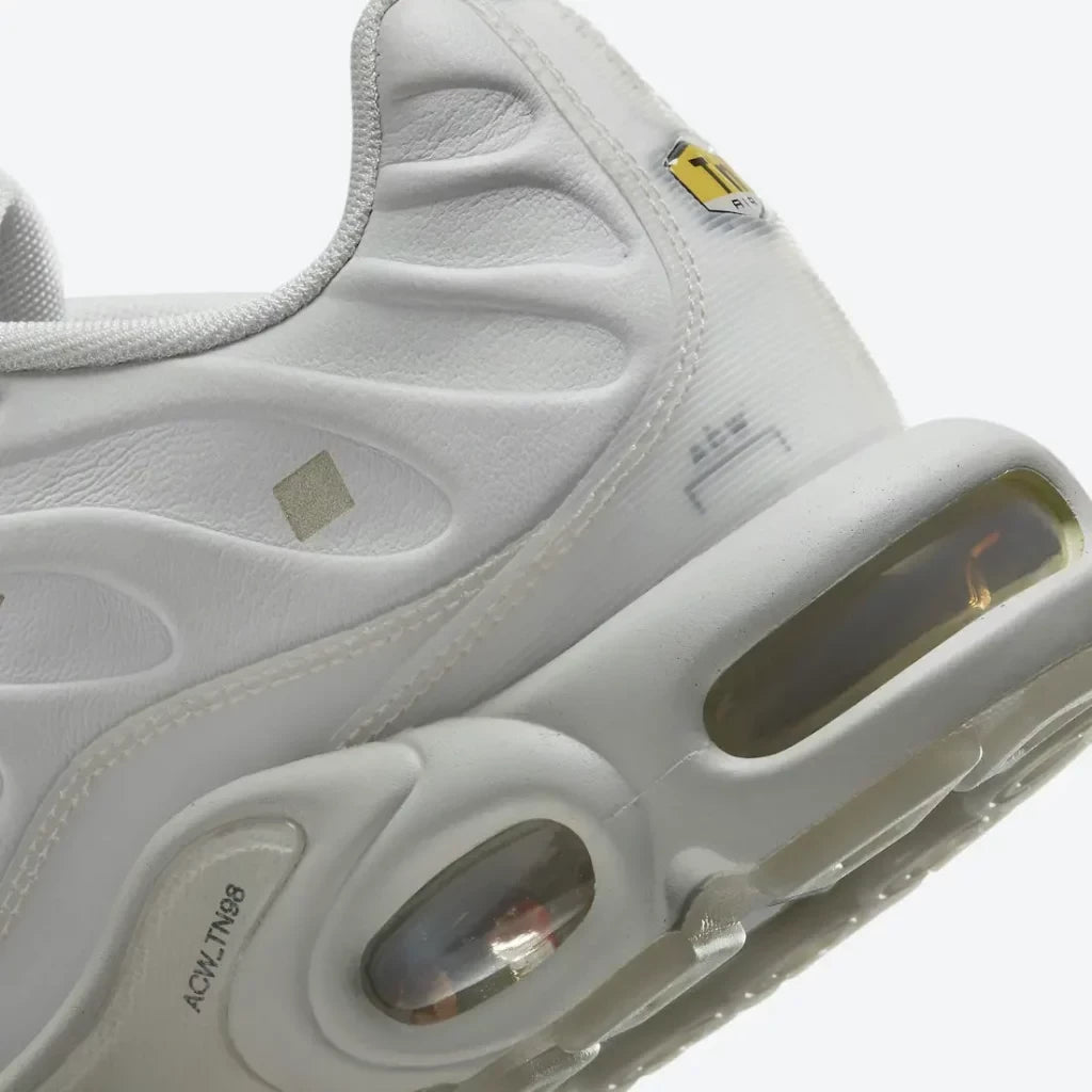 White Nike Tn Air Max Plus ACW A-Cold-Wall Platinum Tint Men's FD7855-002