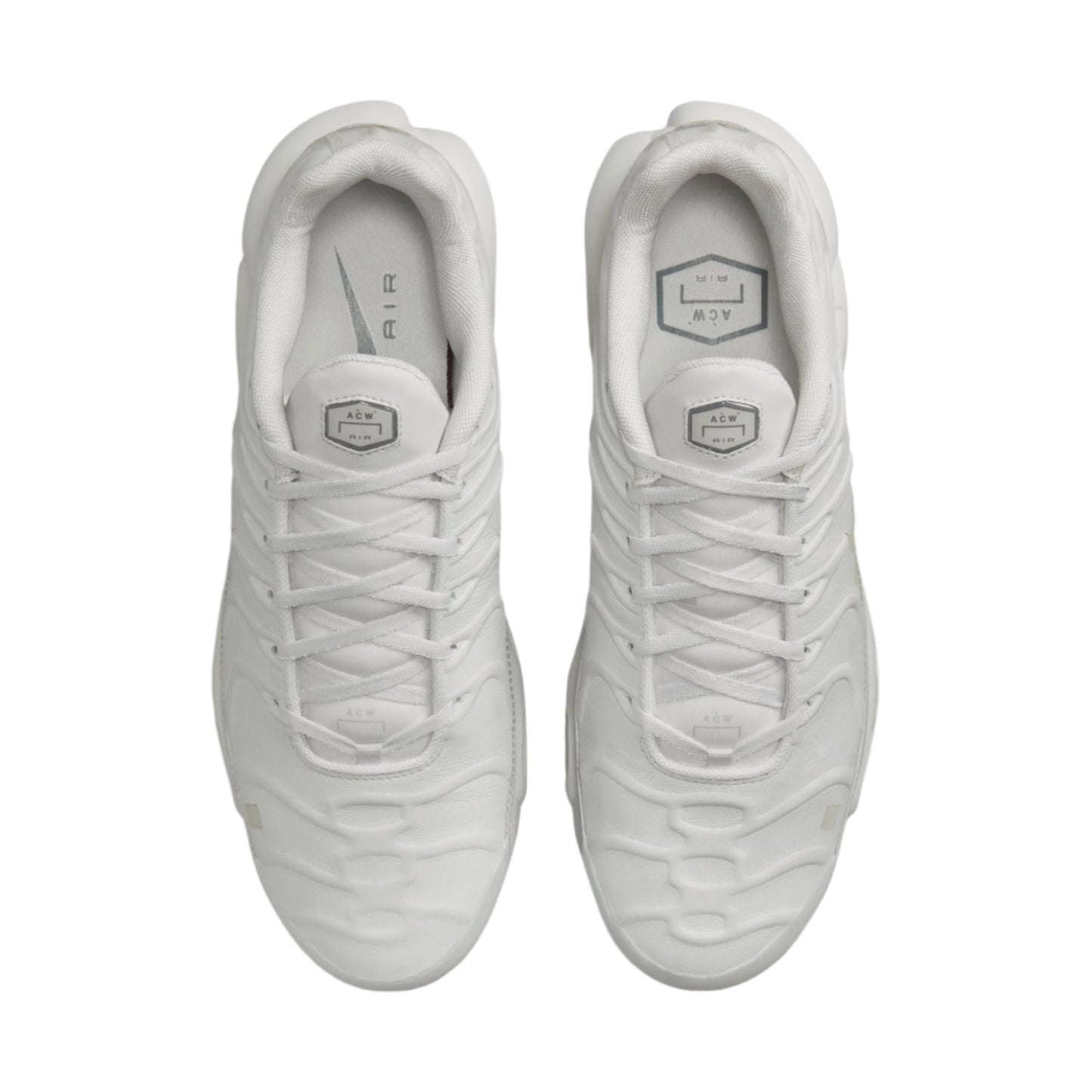 White Nike Tn Air Max Plus ACW A-Cold-Wall Platinum Tint Men's FD7855-002