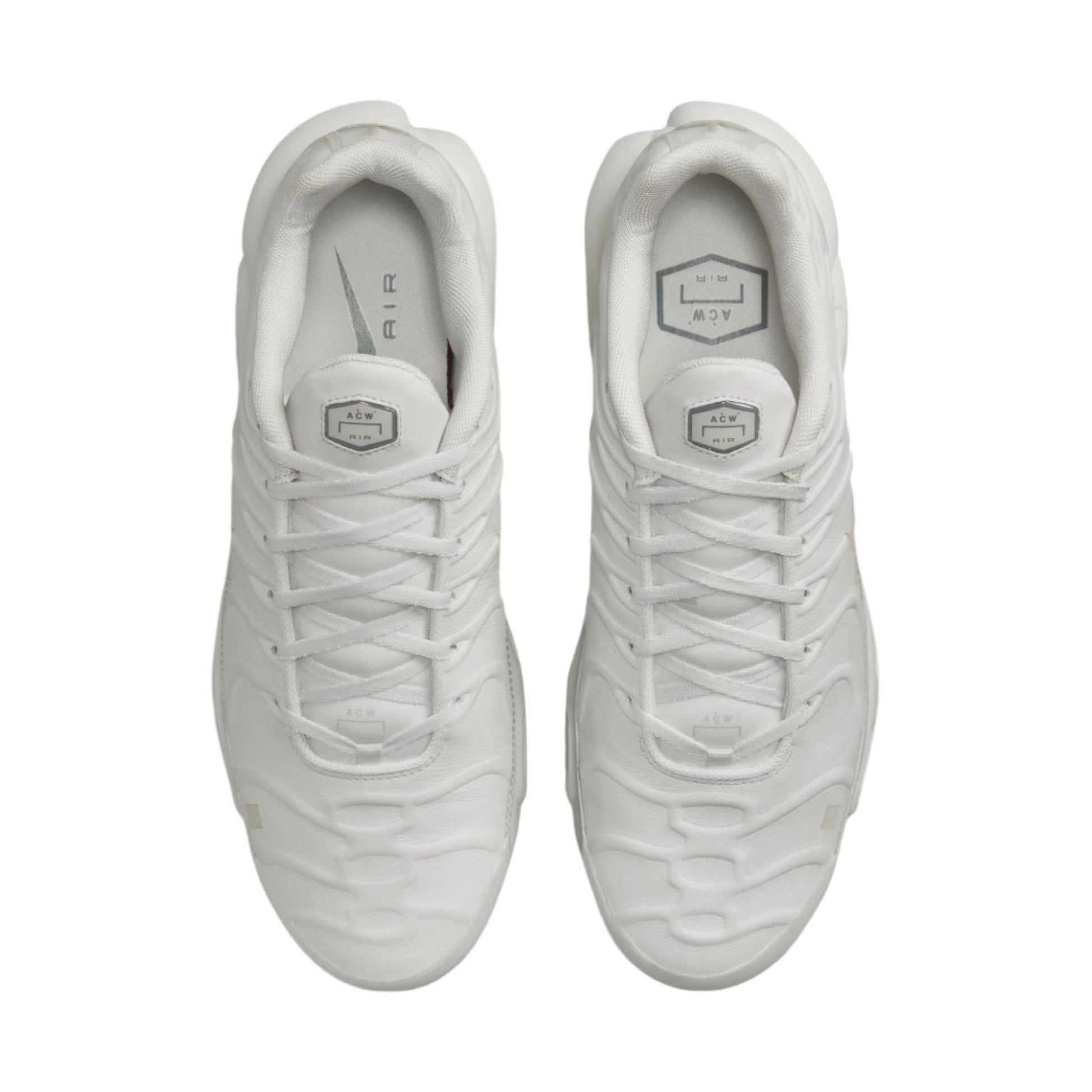 White Nike Tn Air Max Plus ACW A-Cold-Wall Platinum Tint Men's FD7855-002