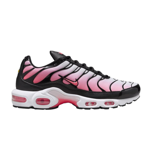 Pink and White Nike Tn Air Max Plus Black Hot Punch Women's DZ3670-002