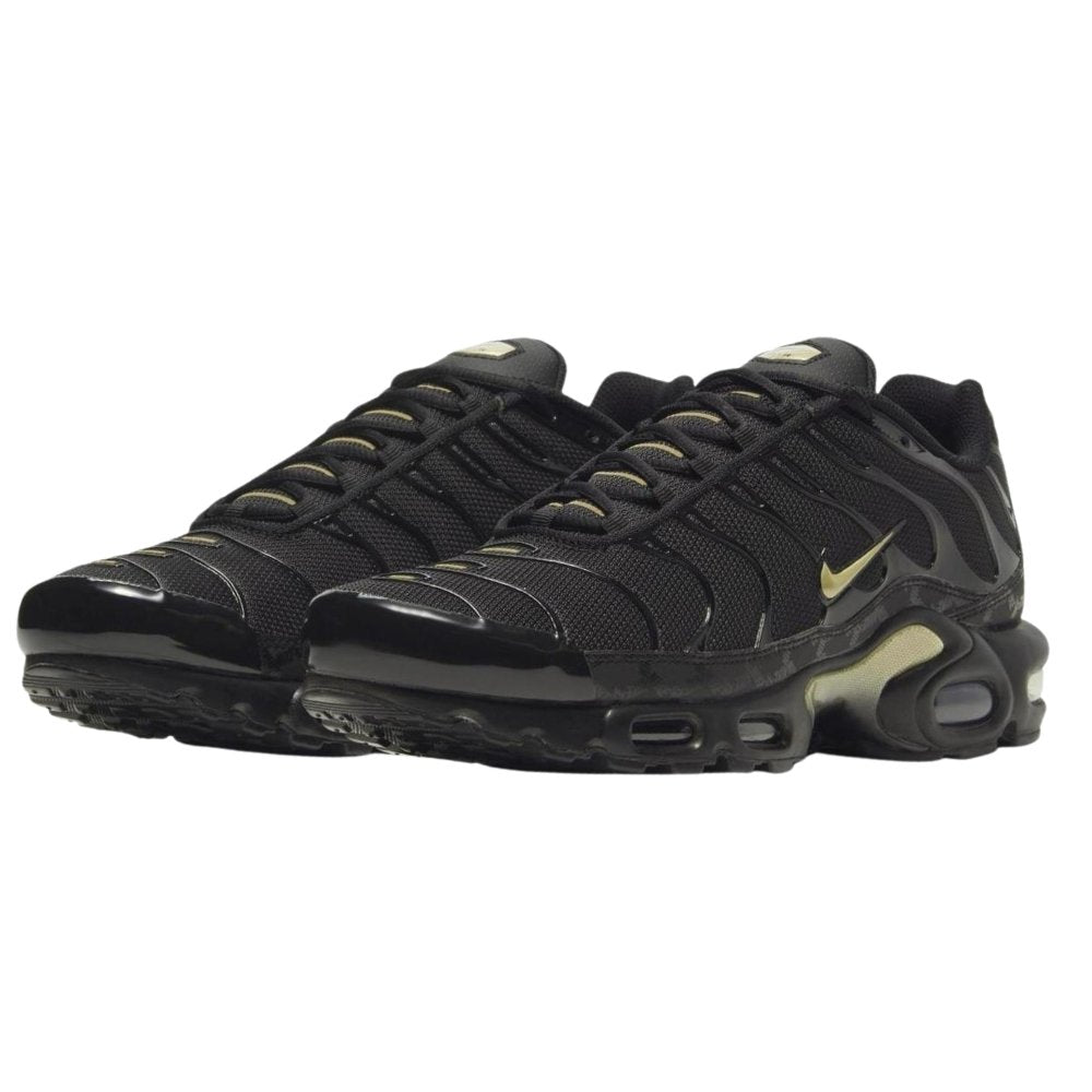Black and Gold Nike TN Air Max Plus Black Metallic Gold Sleektrainers 