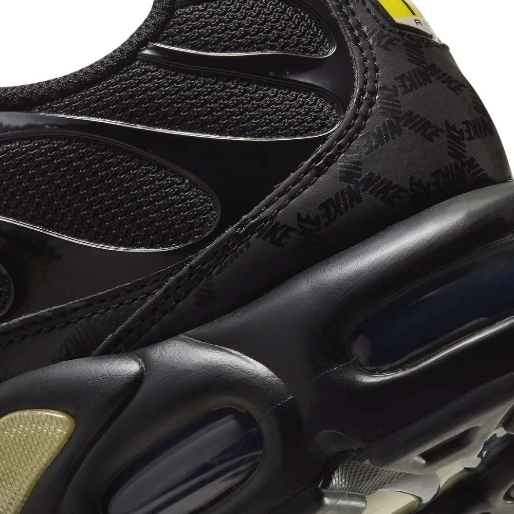 nike tuned black gold
