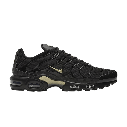 Black and Gold Nike TN Air Max Plus Black Metallic Gold Sleektrainers 