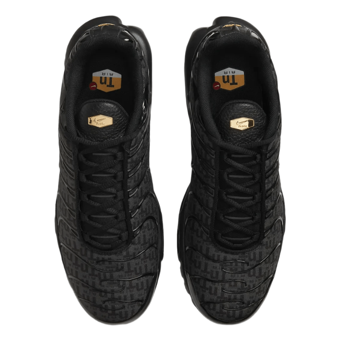 Black and Gold Nike Tn Air Max Plus Black Monogram DD9609-001 Men's