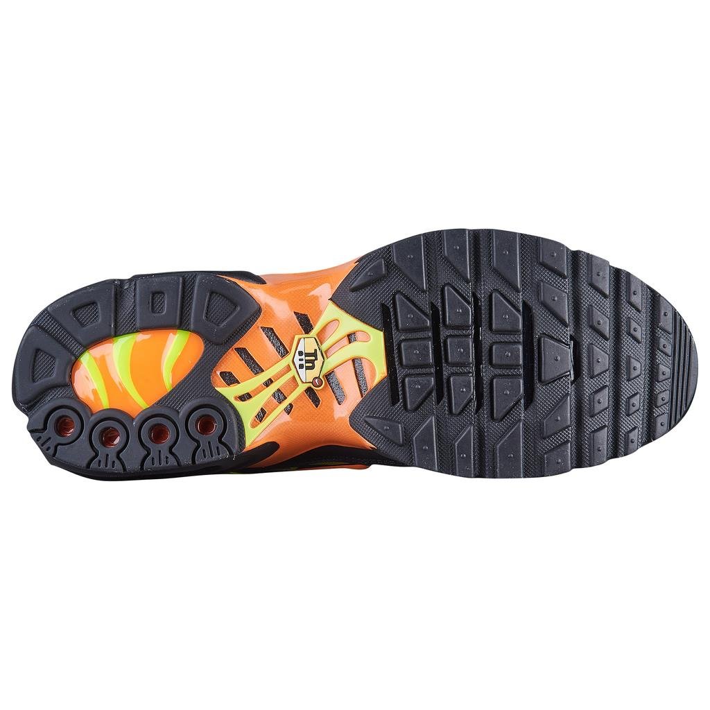Black and Orange Nike Tn Air Max Plus Black Total Orange Volt Men's 852630-033