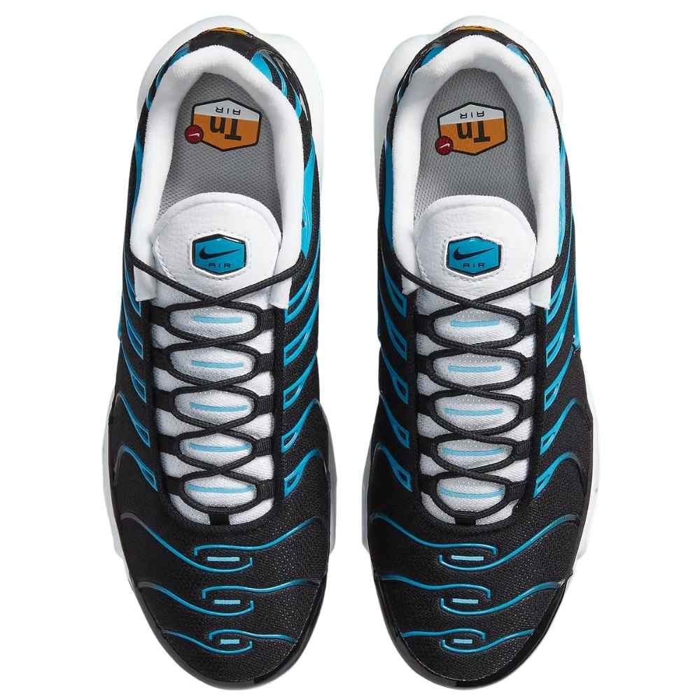 White and Blue Nike TN Air Max Plus Black Laser Blue CZ8687-001 Men's Sleektrainers