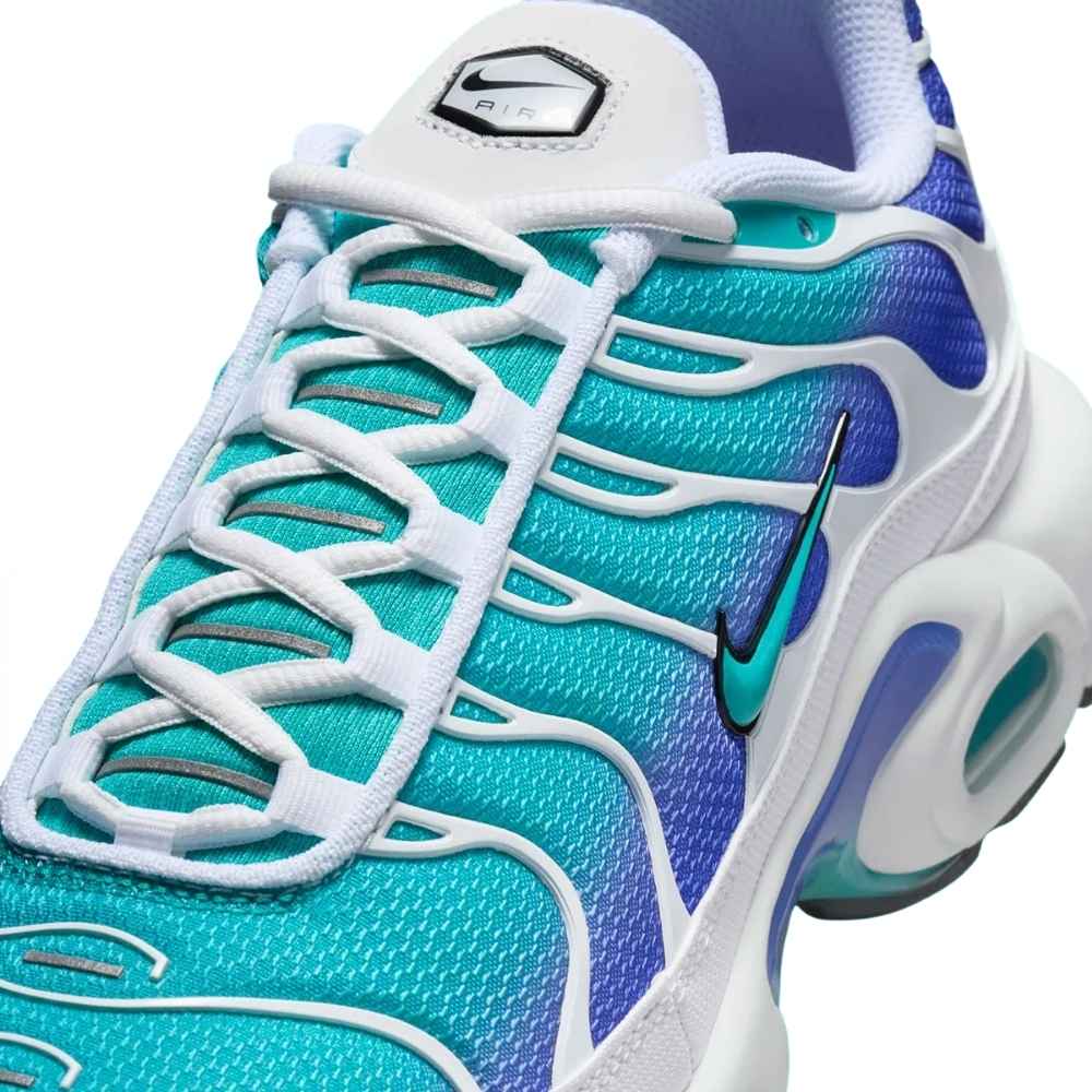 Blue and White Nike Tn Air Max Plus Bleached Aqua Dusty Cactus Men's DM0032-102
