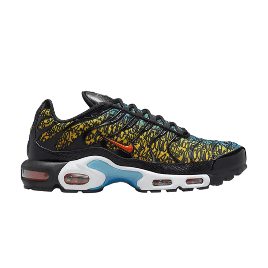 Black and Blue Nike Tn Air Max Plus Brixton Graffiti Men's DX2665-001