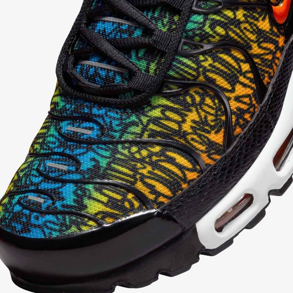 Black and Blue Nike Tn Air Max Plus Brixton Graffiti Men's DX2665-001