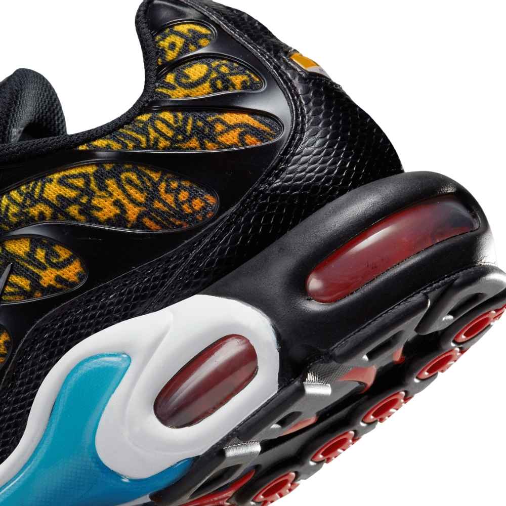 Black and Blue Nike Tn Air Max Plus Brixton Graffiti Men's DX2665-001
