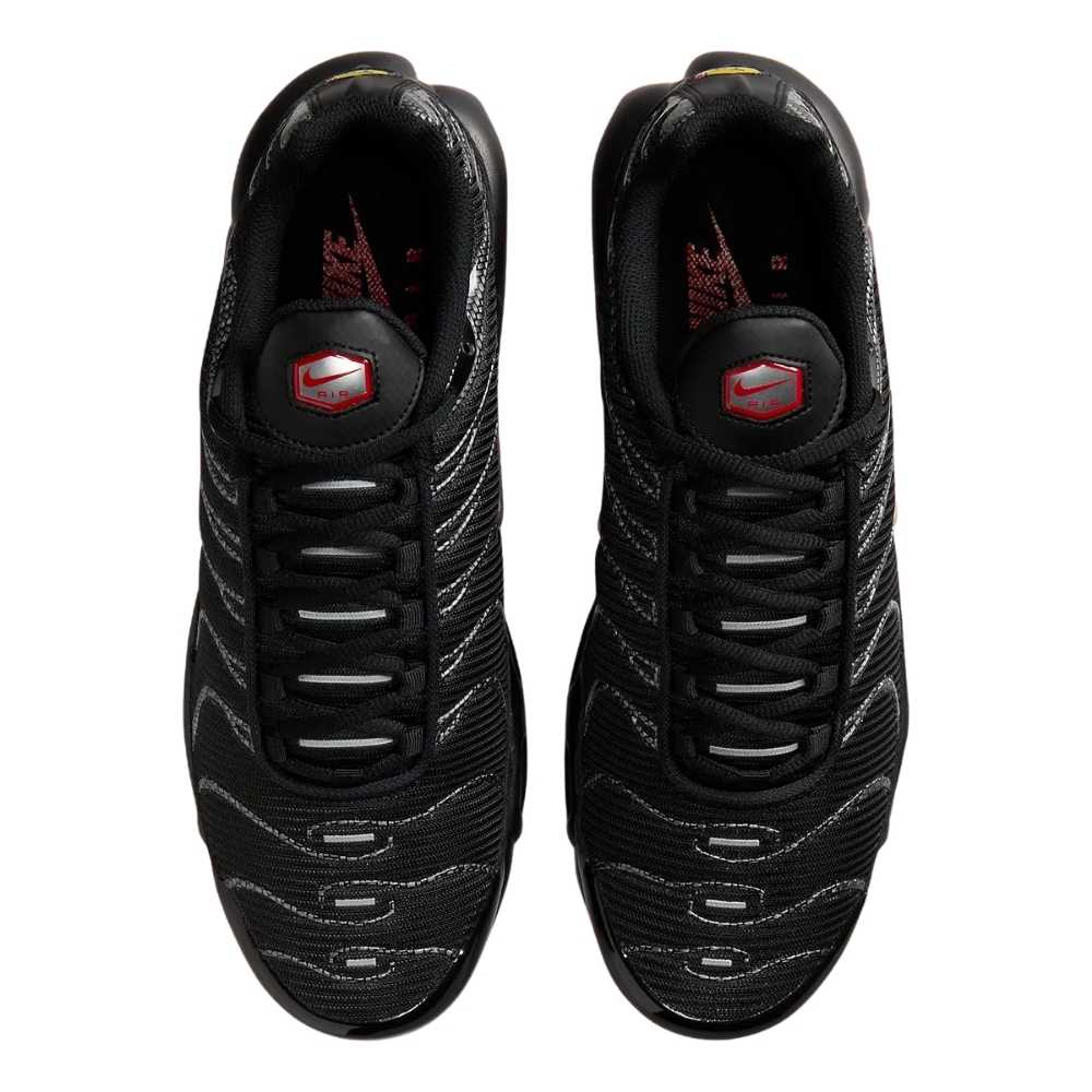 Red and Black Nike Tn-carbon-fiber-HF4293-001-air-max-plus-university-red