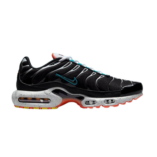 Black and Blue Nike Tn Air Max Plus Coral Teal Turf Orange CZ1651-001 Men's