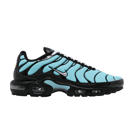 Blue and Black Nike Tn Air Max Plus Dark Tiffany Aqua Silver CV8838-400 Men's Sleektrainers