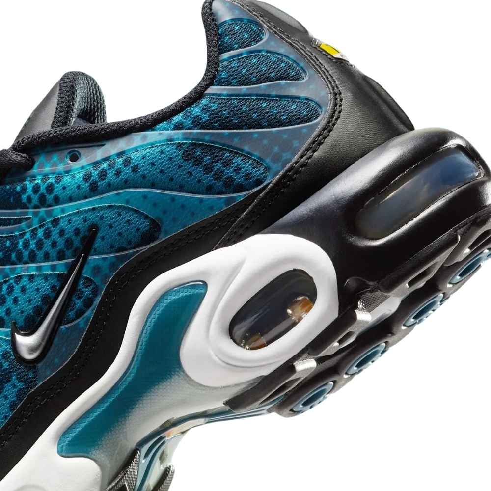 White and Blue Nike Tn Air Max Plus Dot Pattern HV6355-001 Sleektrainers