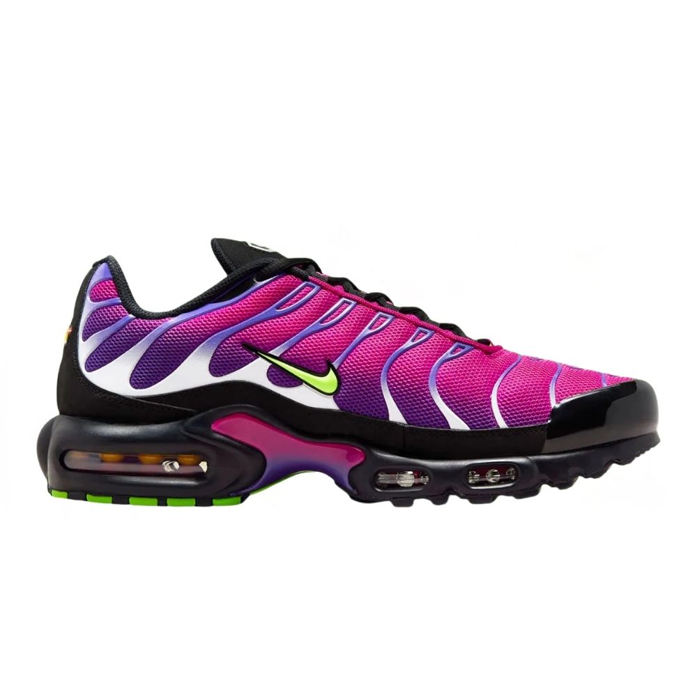Pink and Black Nike Tn Air Max Plus Fireberry / Rebellious Air Men's 604133-610