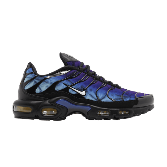 Black and Blue Nike Tn Air Max Plus Floral Greedy 25th Anniversary Men's FV0393-001