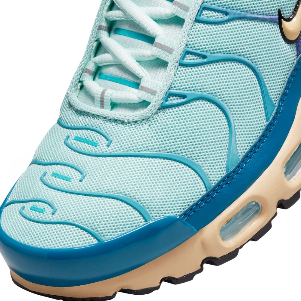 Blue and Purple Nike Tn Air Max Plus Jade Ice Sesame Women's DZ3671-300