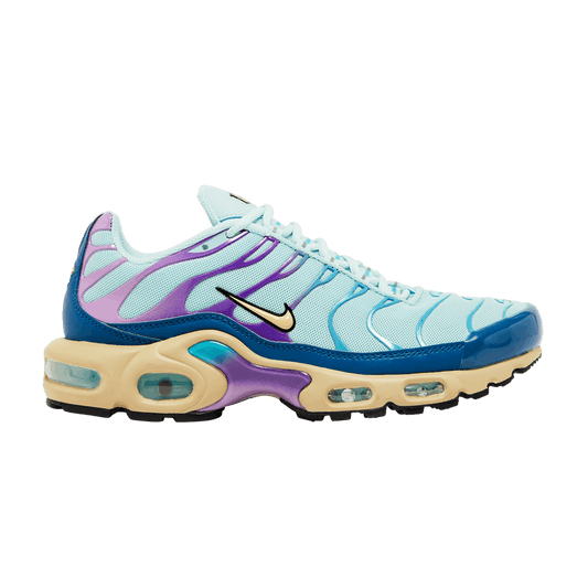 Blue and Purple Nike Tn Air Max Plus Jade Ice Sesame Women's DZ3671-300