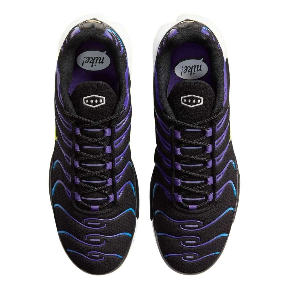 Purple and Black Nike TN Air Max Plus Kaomoji Men's Sleektrainers DH3189-001 