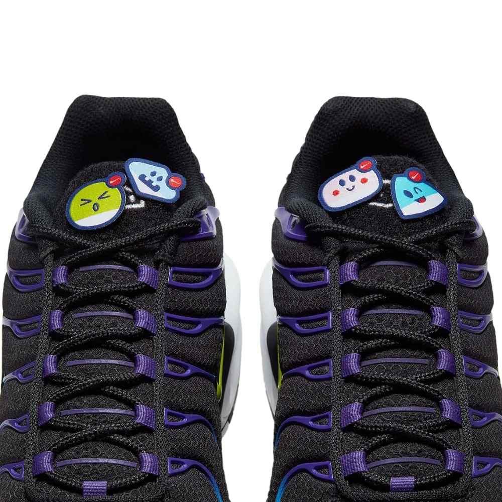 Purple and Black Nike TN Air Max Plus Kaomoji Men's Sleektrainers DH3189-001 