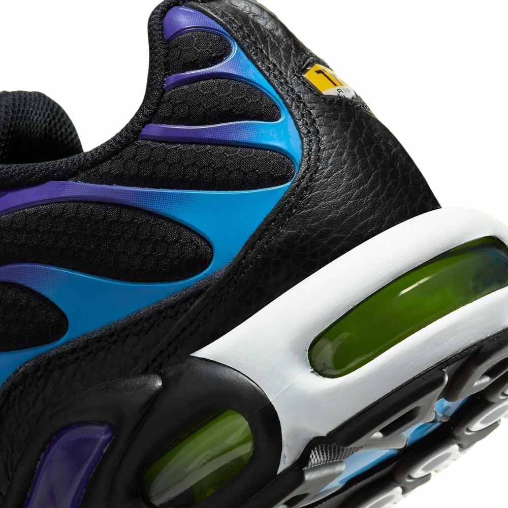 Purple and Black Nike TN Air Max Plus Kaomoji Men's Sleektrainers DH3189-001 