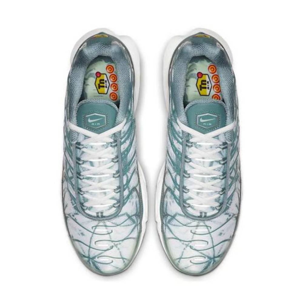 Green and white Nike Tn Air Max Plus Light Cana Fibre Glass CI2301-300 Men's