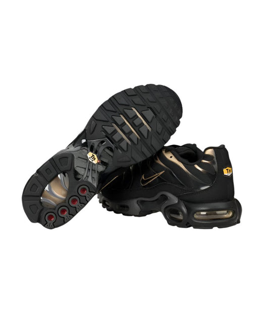 Black and Gold Nike Tn Air Max Plus Metallic Gold Men's 852630-004