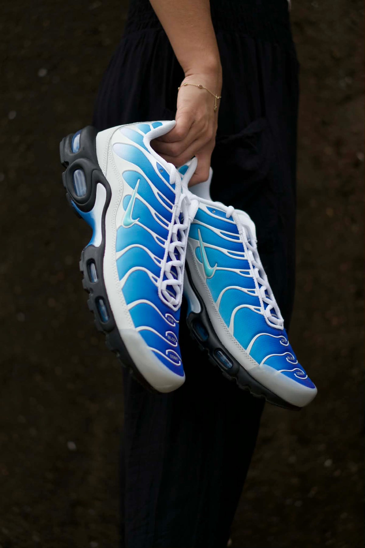 Blue and White Nike Air Max Plus TN x One Block Down O.B.D Dry Water Mens Sleektrainers FZ3308-400