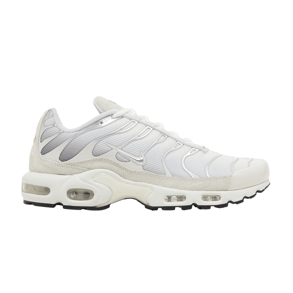 White Nike TN Air Max Plus Sail Pure Platinum FN7813-001 Men's Sleektrainers