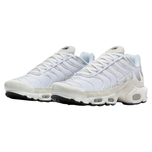 White Nike TN Air Max Plus Sail Pure Platinum FN7813-001 Men's Sleektrainers