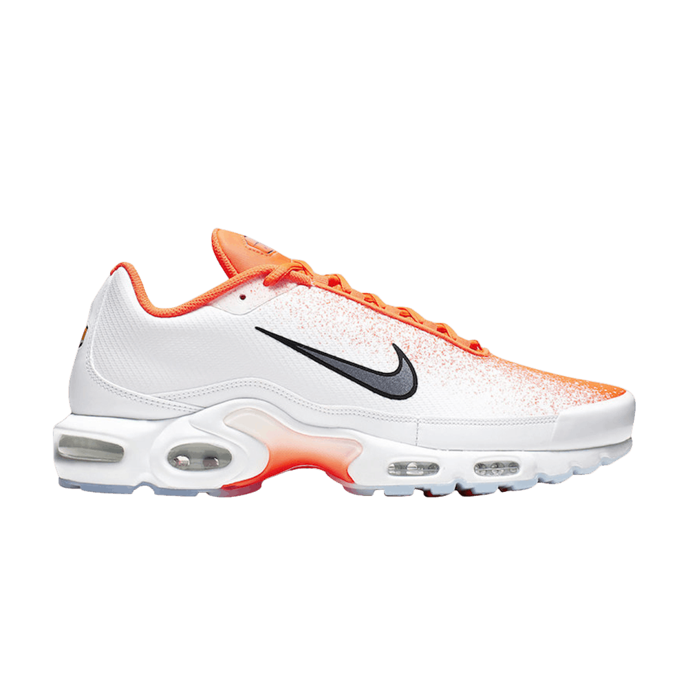 White and Orange Nike TN Air Max Plus Hyper Crimson CI7701-800 Sleektrainers